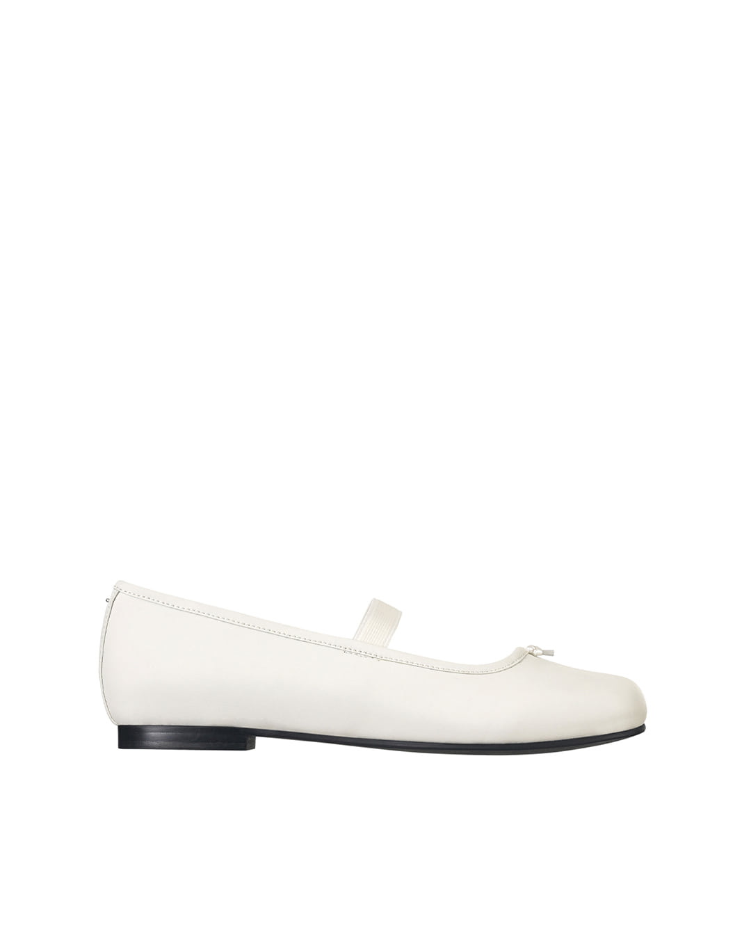 Stand Oil Faye Mary Jane — Semi-Square Flat — Cream