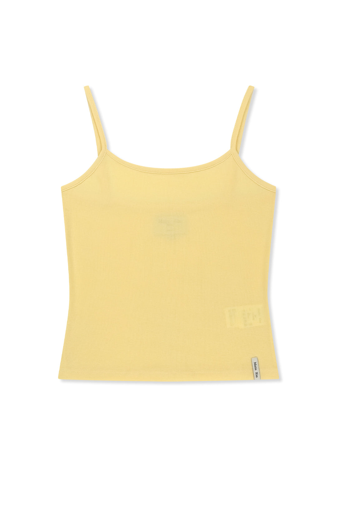 Matin Kim 3/4 Sleeve Layered Tank Top — Yellow