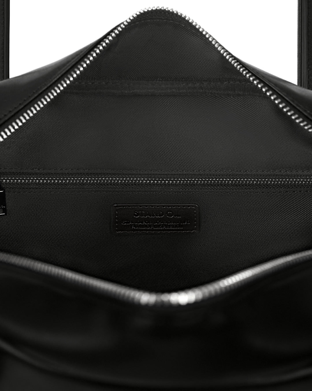 Stand Oil Momo Bag Large — Boston Shoulder — Black