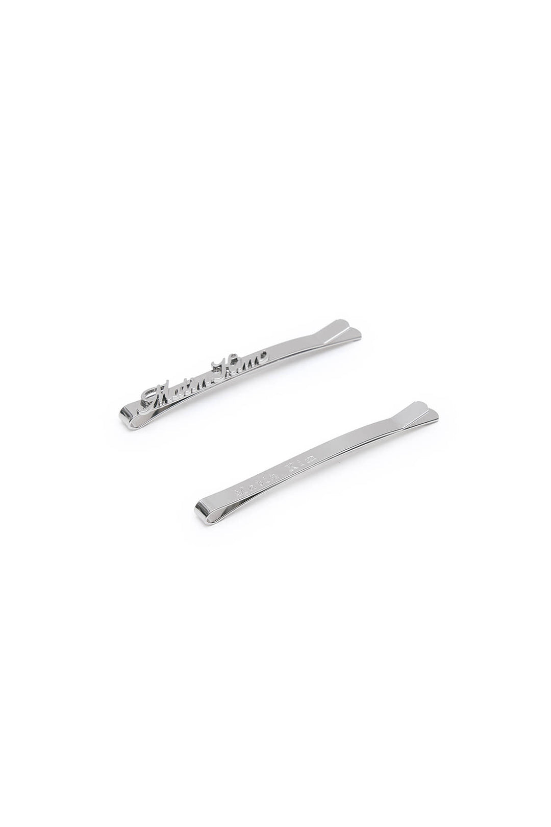 Matin Kim Logo Bobby Pin Set — Silver