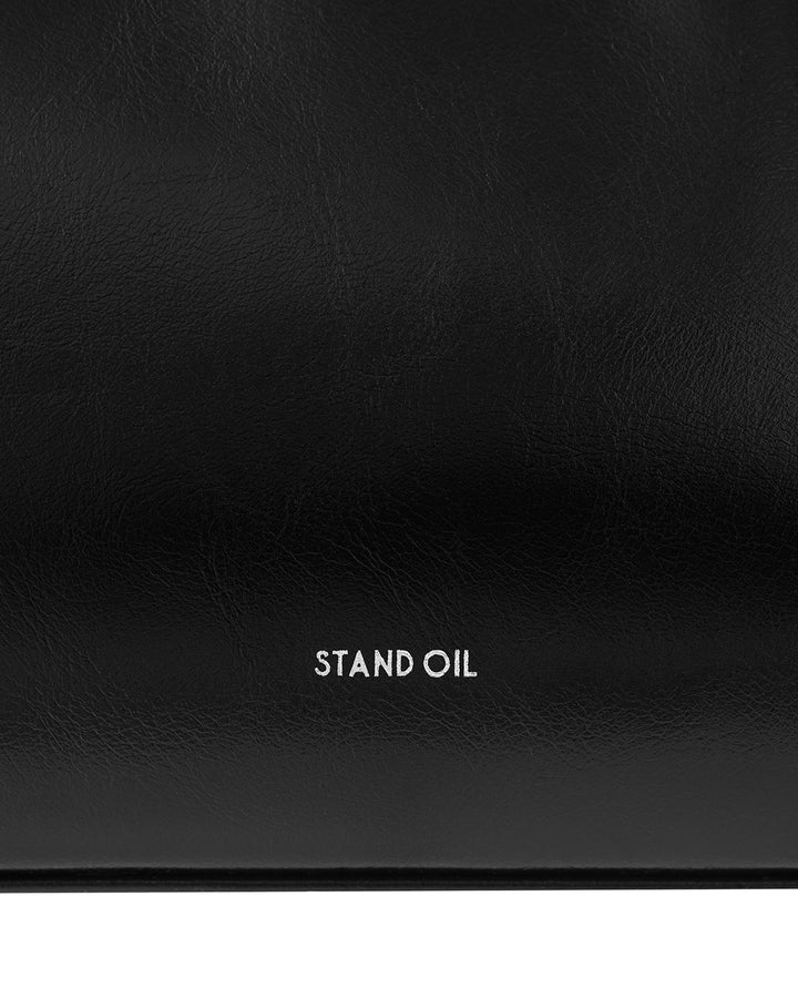 Stand Oil Square Low Bag — Black