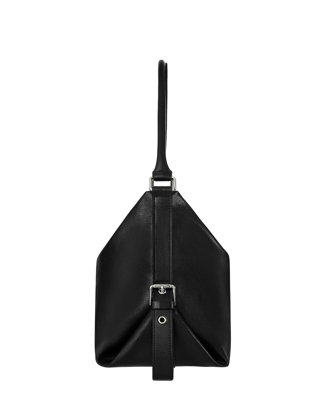 Stand Oil Mushy Bag — Nubuck Slouch Tote — Black