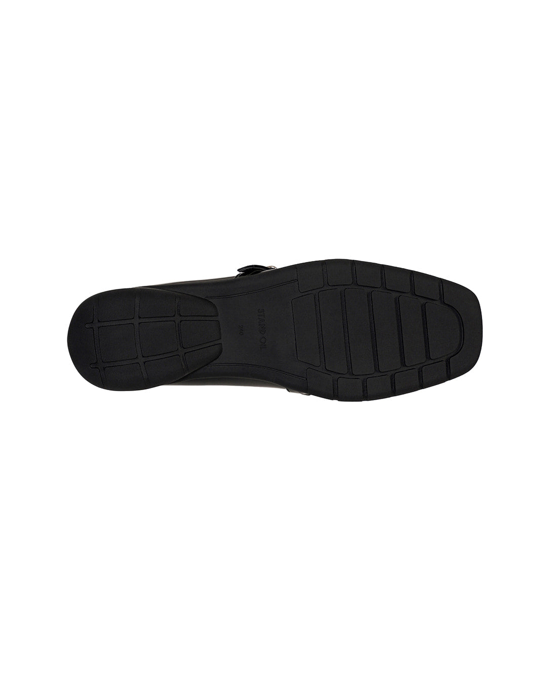 Stand Oil Strap Ballet Mary Jane — Black