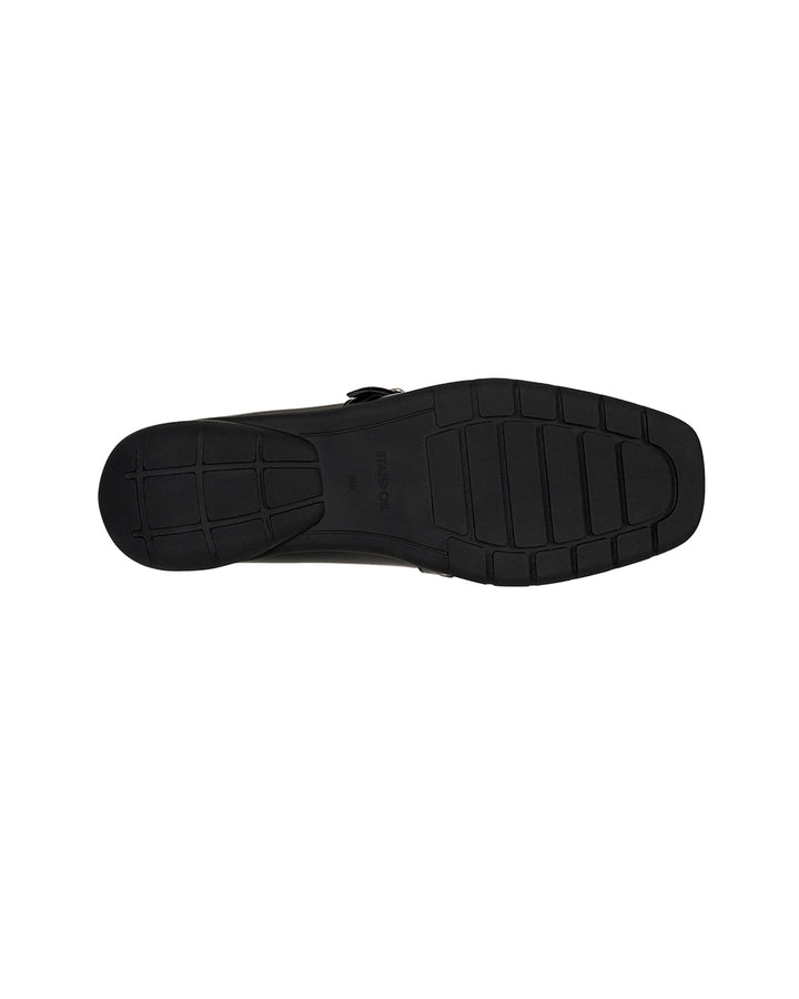 Stand Oil Strap Ballet Mary Jane — Black