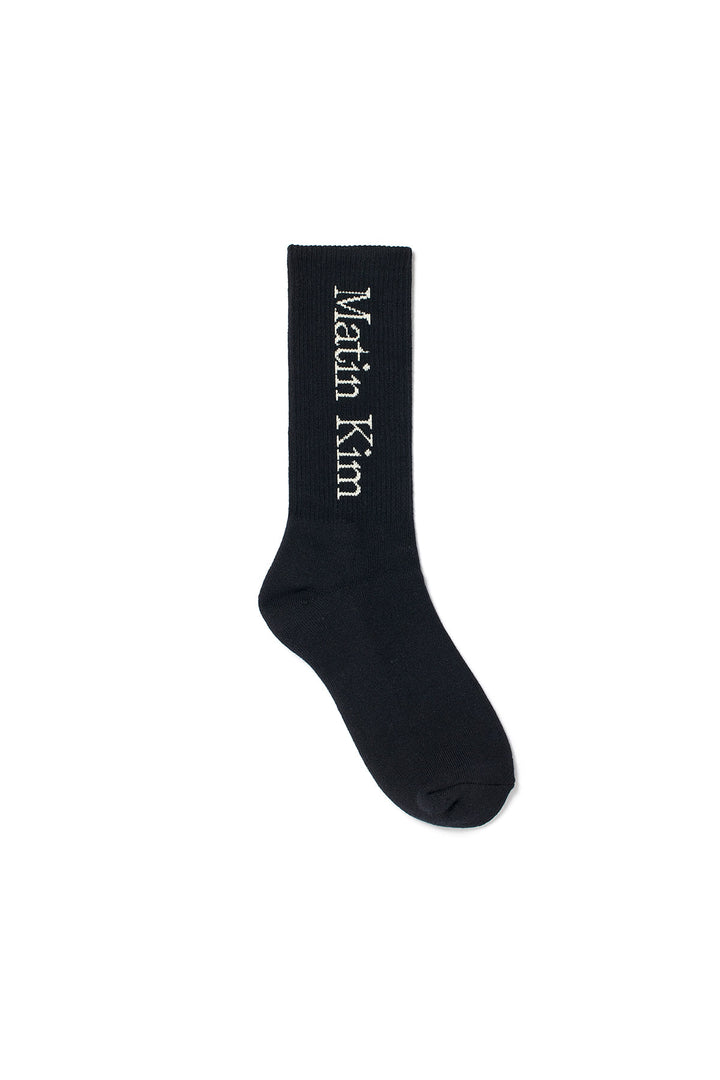 Matin Kim Activity Socks — Black