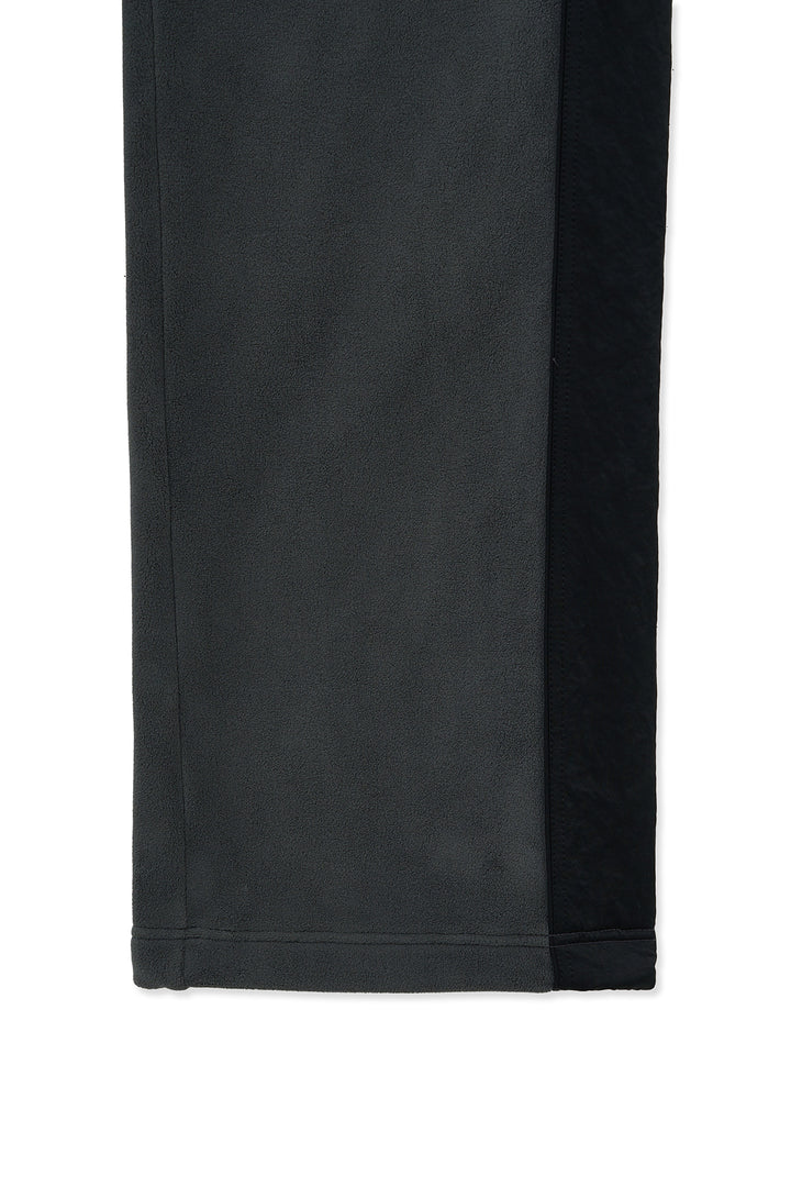 Matin Kim Sherpa Fleece Drawstring Pants — Charcoal