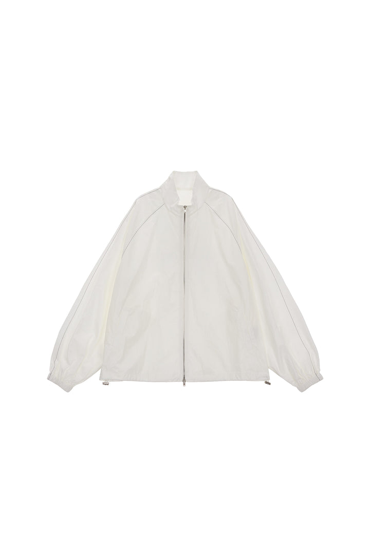 Matin Kim Logo Coating Jumper — Ivory
