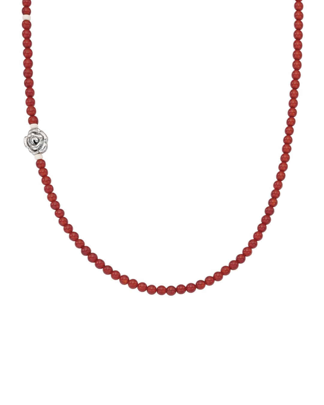 Stand Oil Jamano Rose Necklace — Red