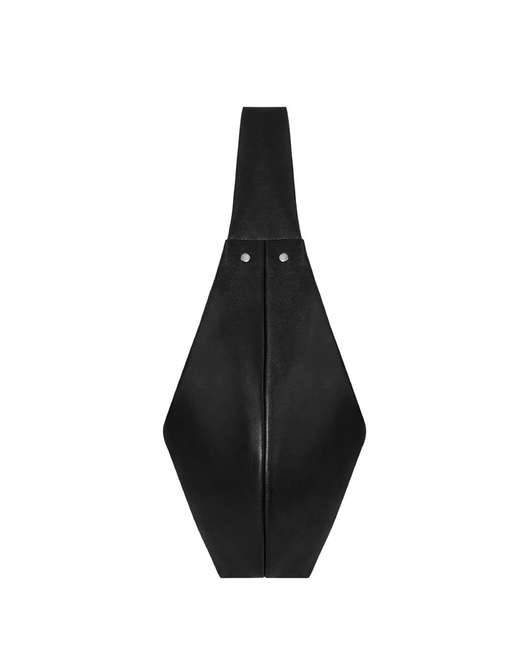 Stand Oil Mauve Hobo Shoulder Bag — Black