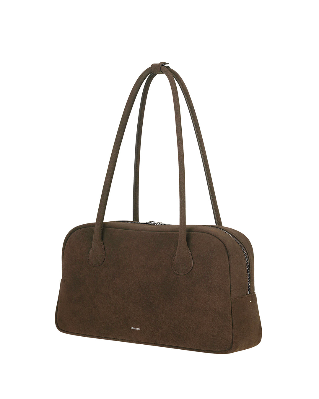 Stand Oil Momo Bag Large — Boston Shoulder — Maroon