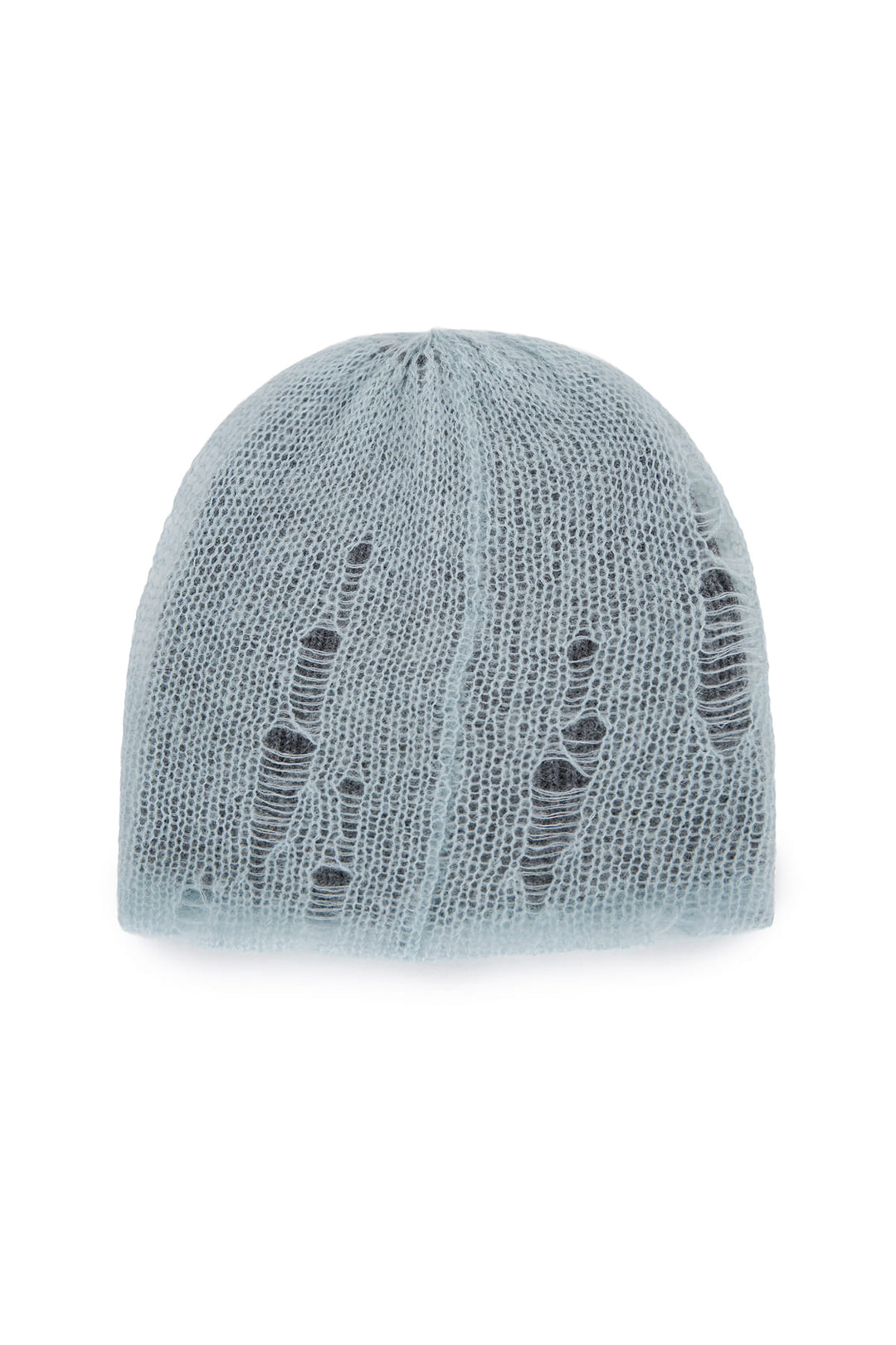 Matin Kim Vintage Layer Knit Beanie — Light Blue