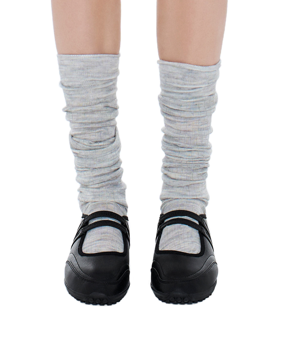 Stand Oil Strap Mary Jane Sneaker — Black
