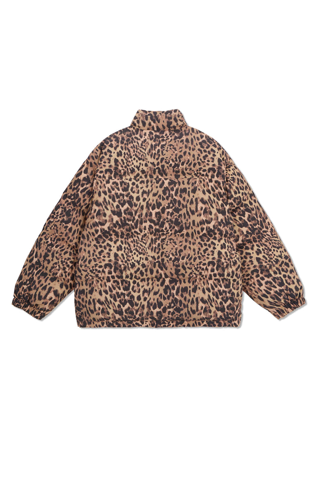 Matin Kim Leopard Down Jumper in Mix