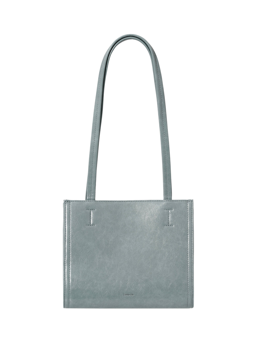 Stand Oil Oblong Mini Bag — Denim Blue