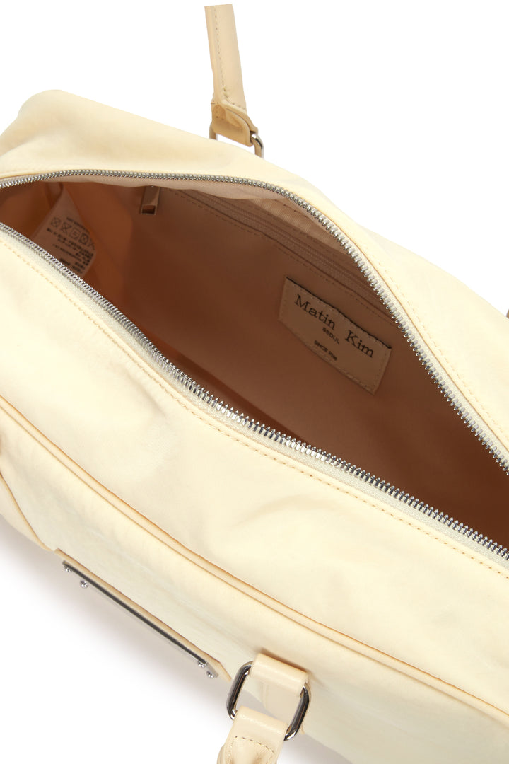 Matin Kim Sporty Nylon Tote Bag — Cream