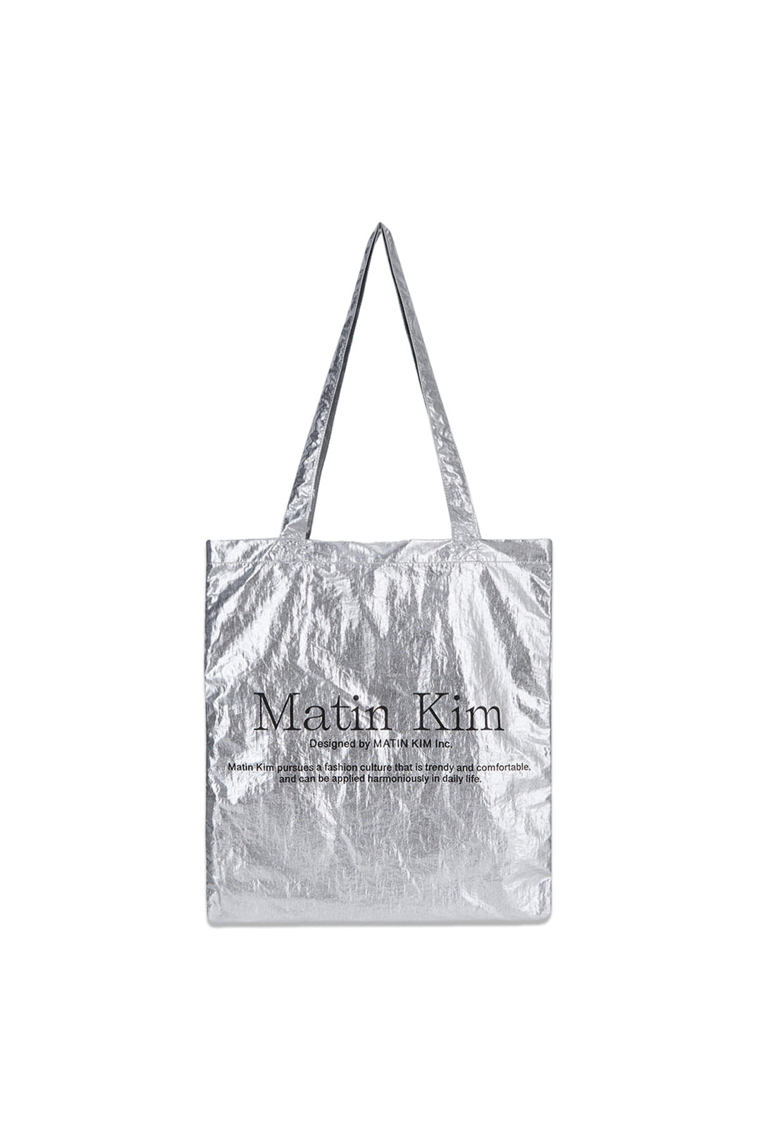 Matin Kim Palette Nylon Eco Bag — Silver