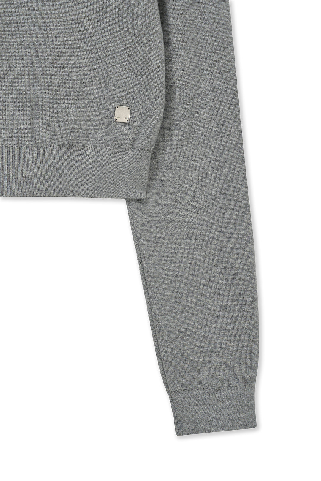 Matin Kim Raglan Sleeve Knit Pullover — Gray