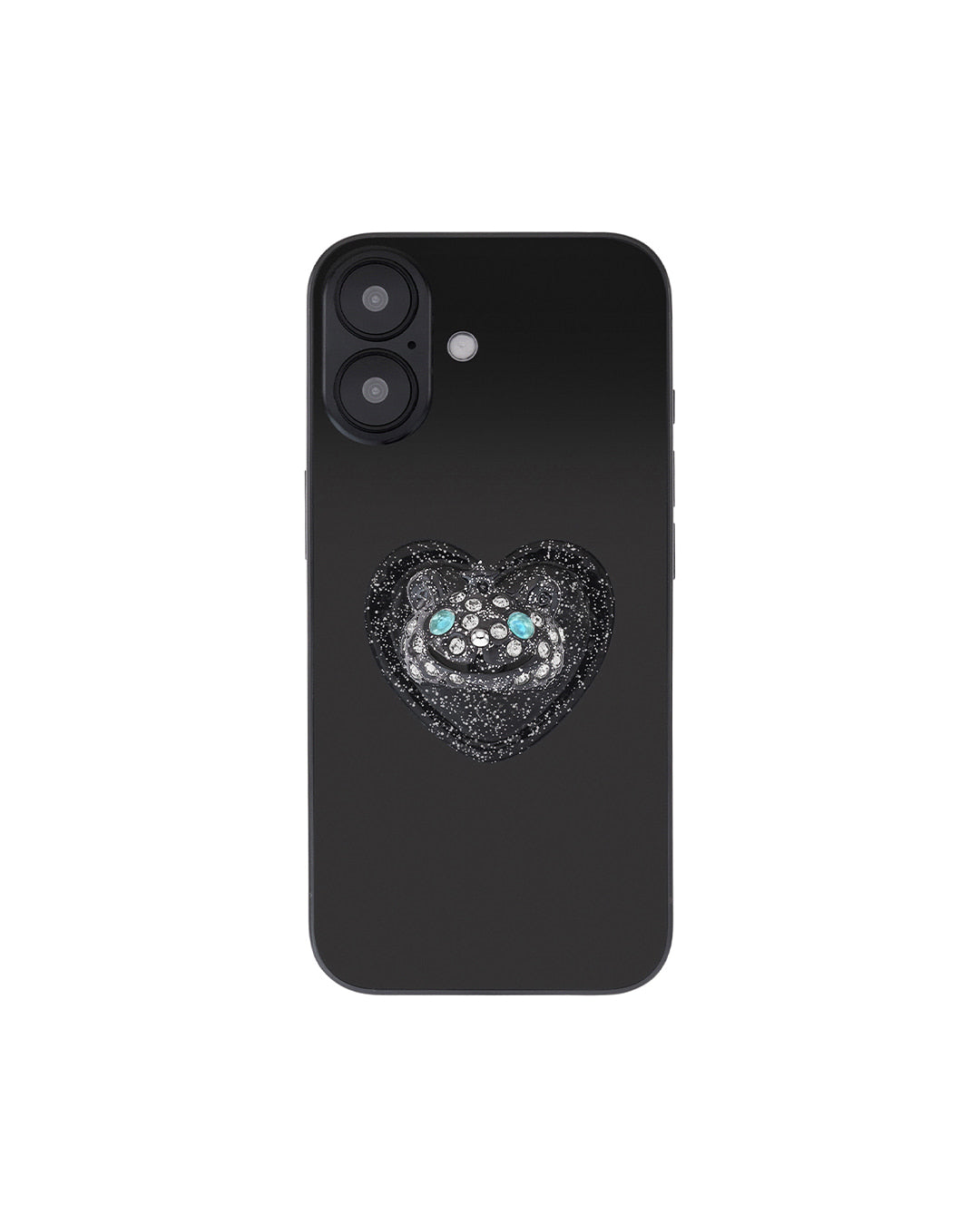 Stand Oil Princess Bear Grip Ring — Glitter Black