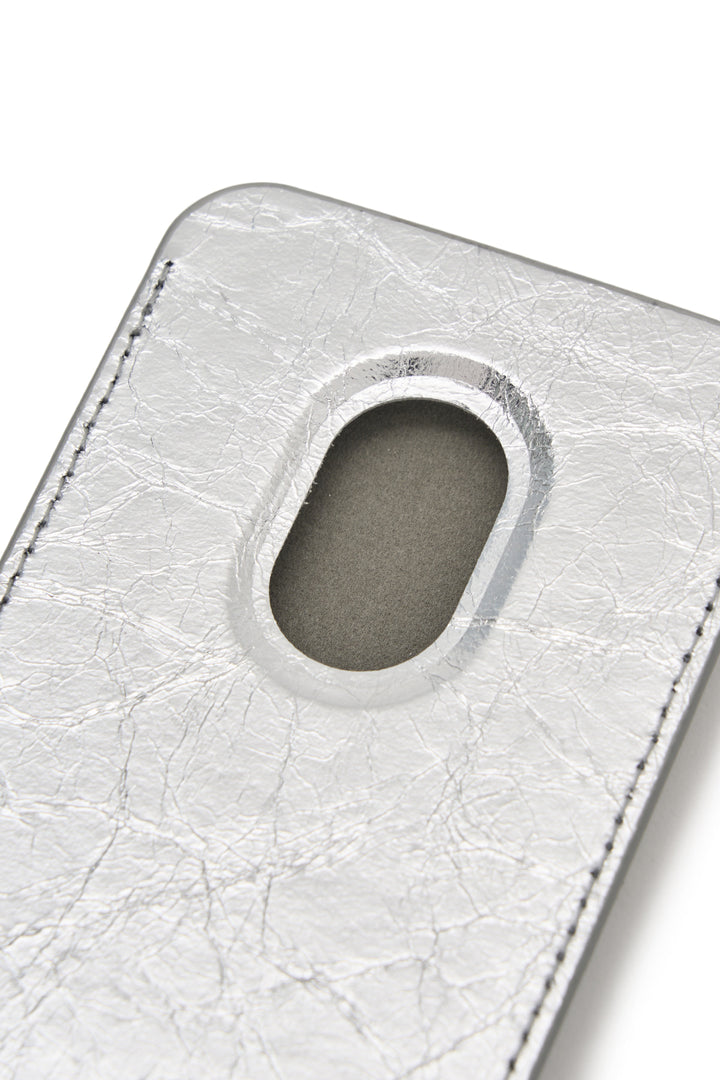 Matin Kim Magnetic Card Wallet — Silver