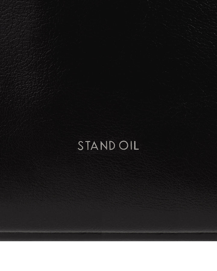 Stand Oil Velow Bag — Sculptural Crossbody — Black