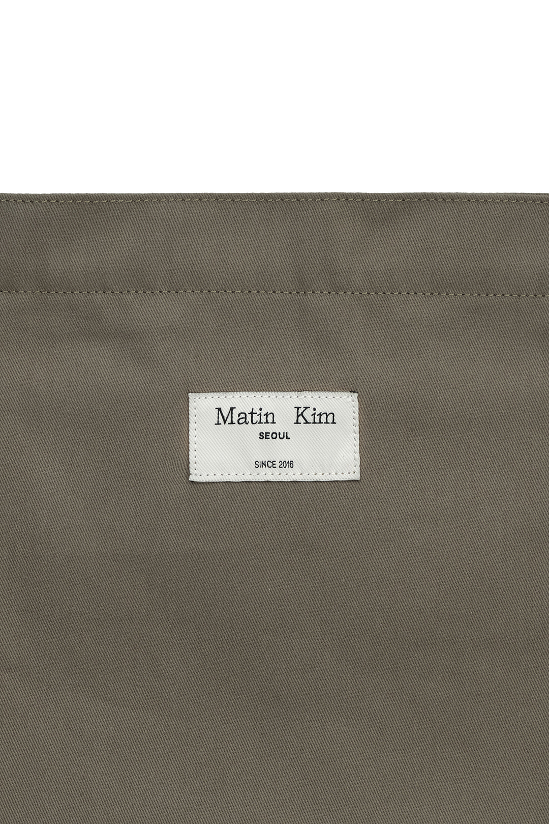 Matin Kim LNY 26 Eco Shoulder Bag — Khaki