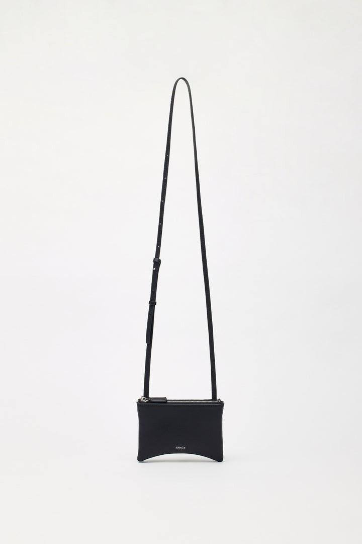 KIMMATIN Arch Shape Mini Wallet Bag — Black