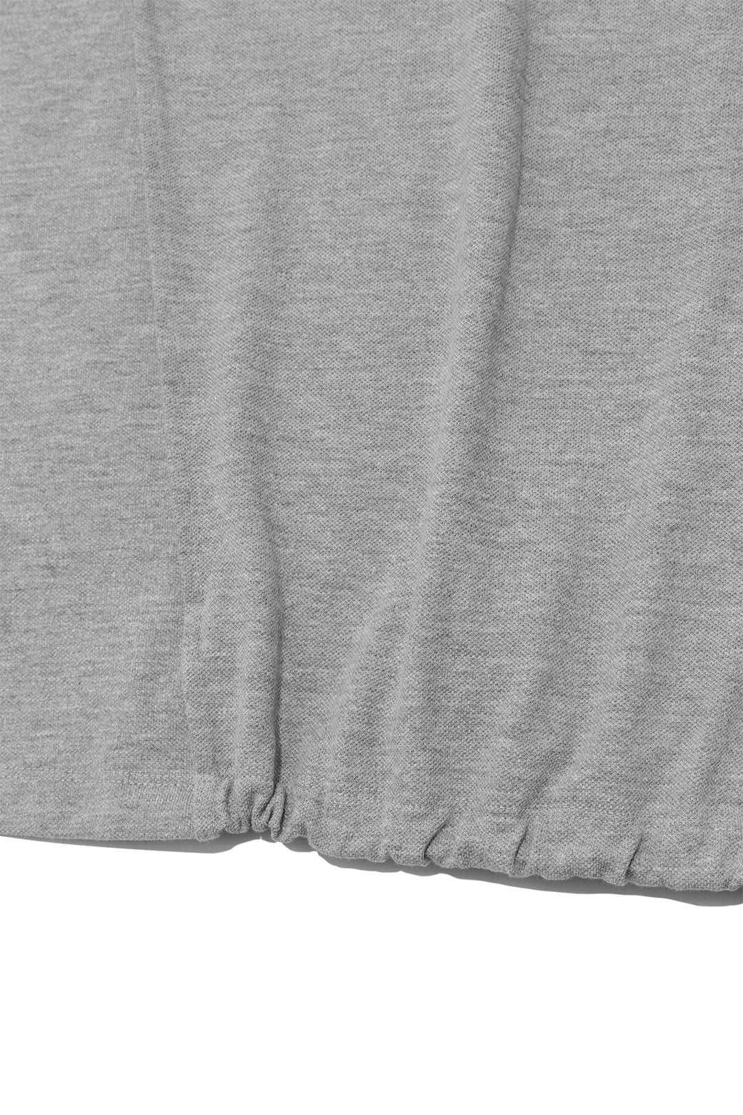 Matin Kim Two Way String Point Pique Top — Gray