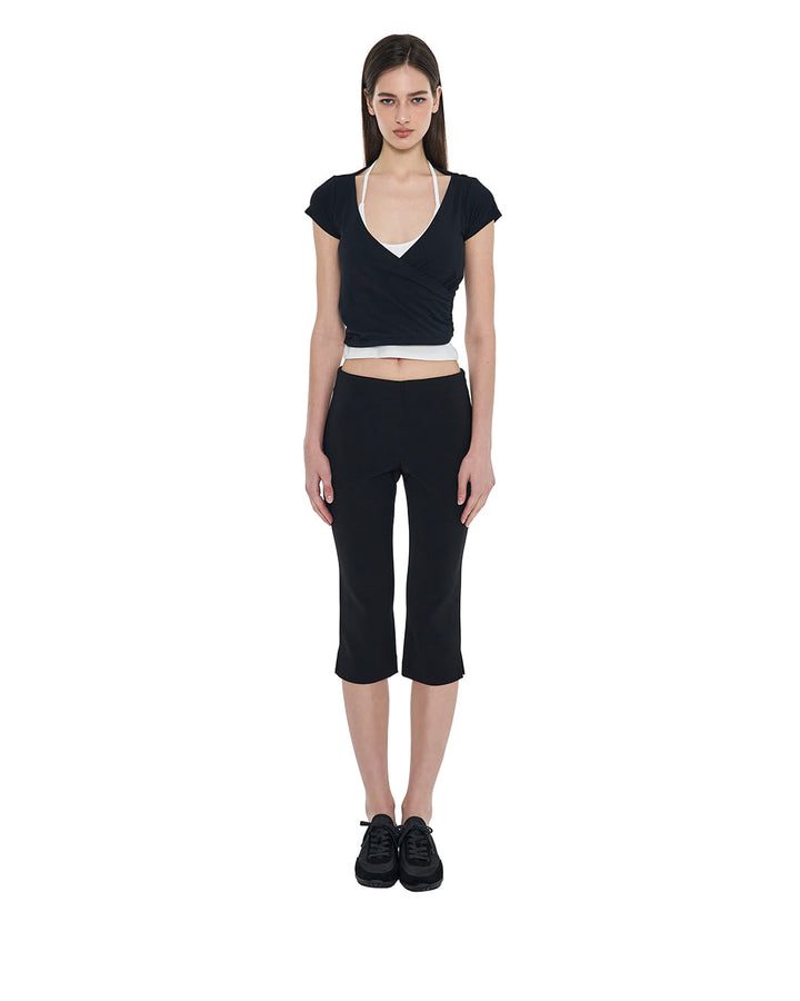 Stand Oil Sophie Flat Sneaker — Black