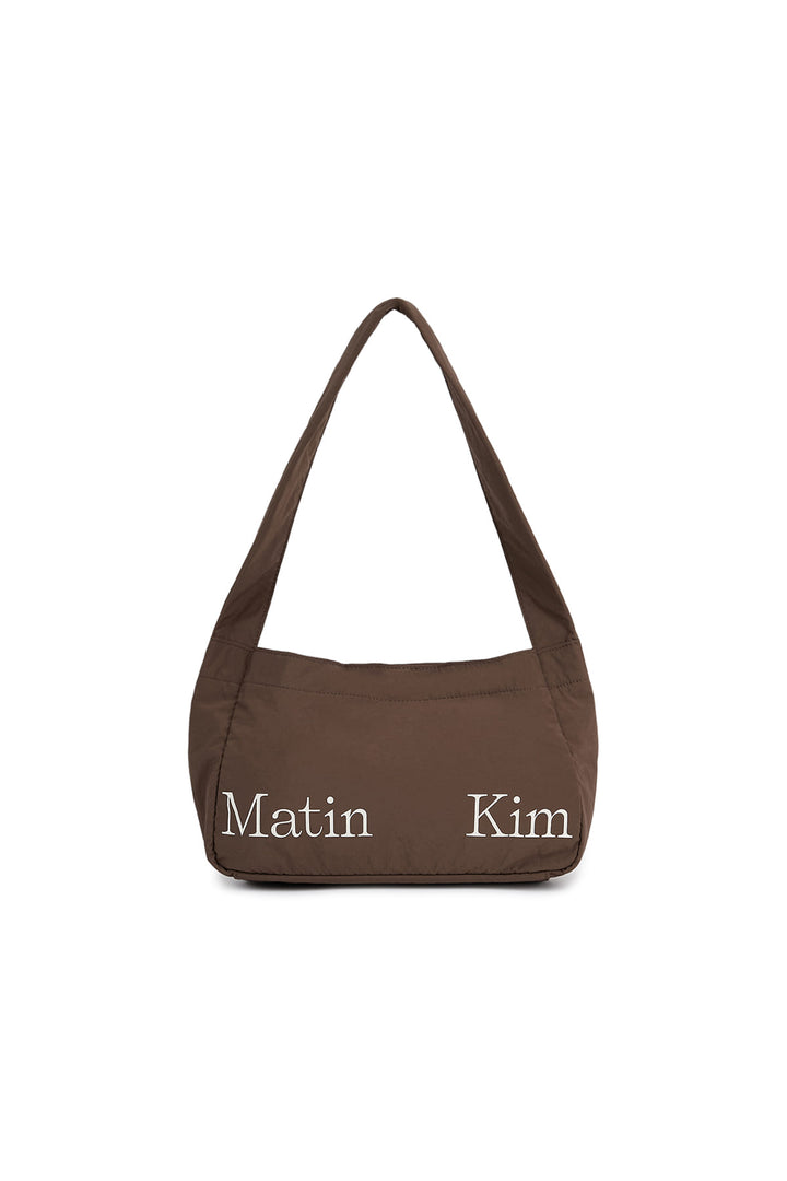 Matin Kim Crisp Mini Ecobag — Brown