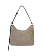 Stand Oil Seine Bag — Twisted Nubuck Crossbody — Taupe Combi