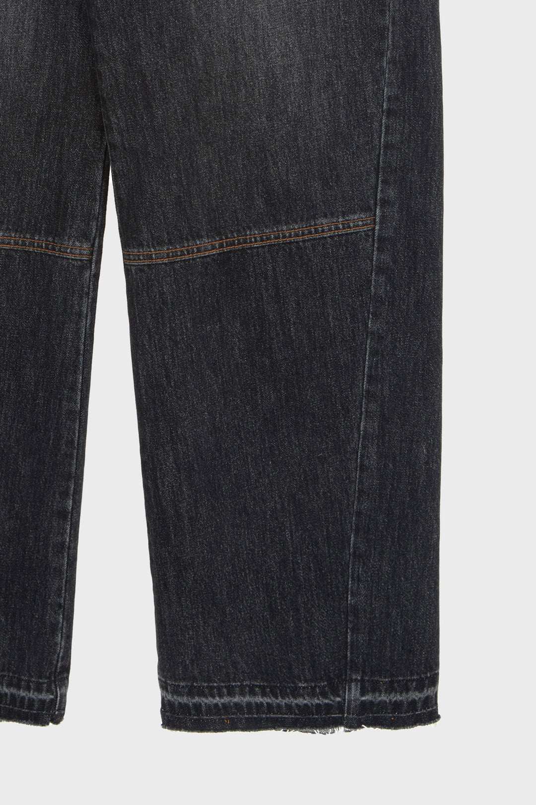 KIMMATIN Twisted Seam Denim — Dark — Gray