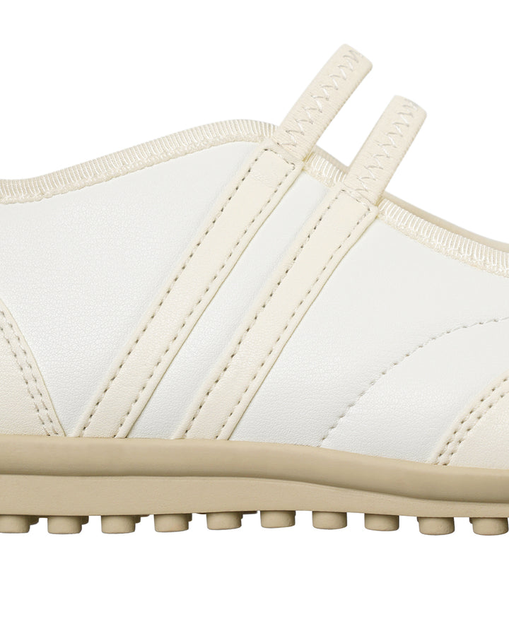 Stand Oil Strap Mary Jane Sneakers — Ivory