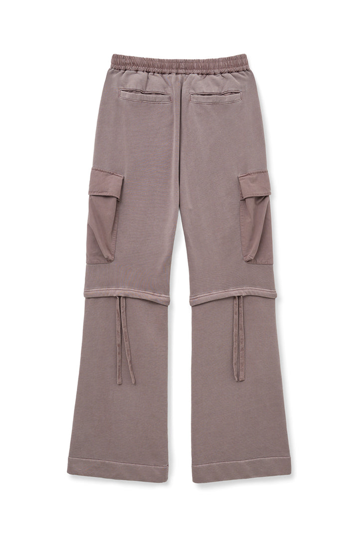 Matin Kim Pigment Dyed Cargo Pants — Pink