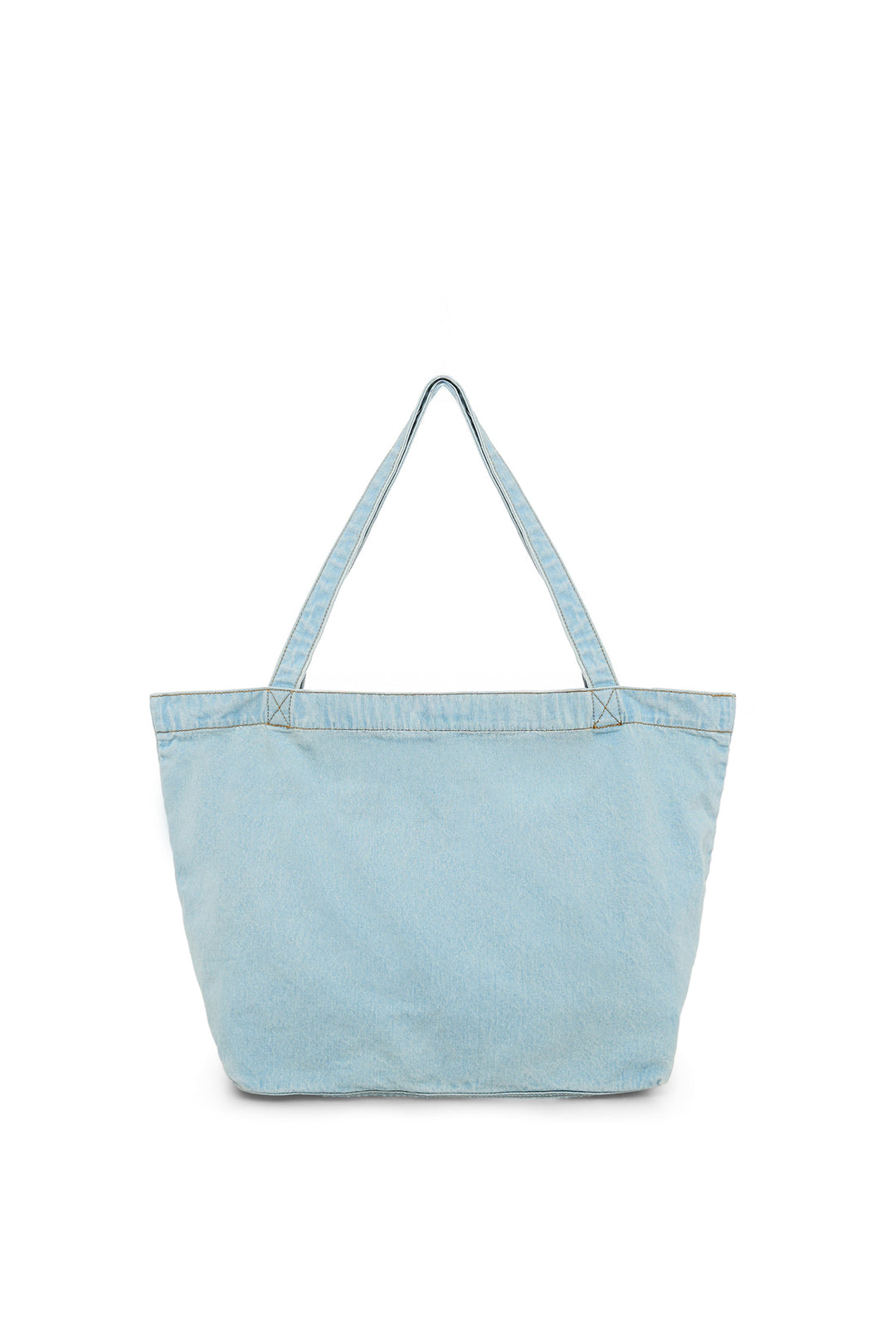 Matin Kim Stitch Denim Shoulder Bag Sky