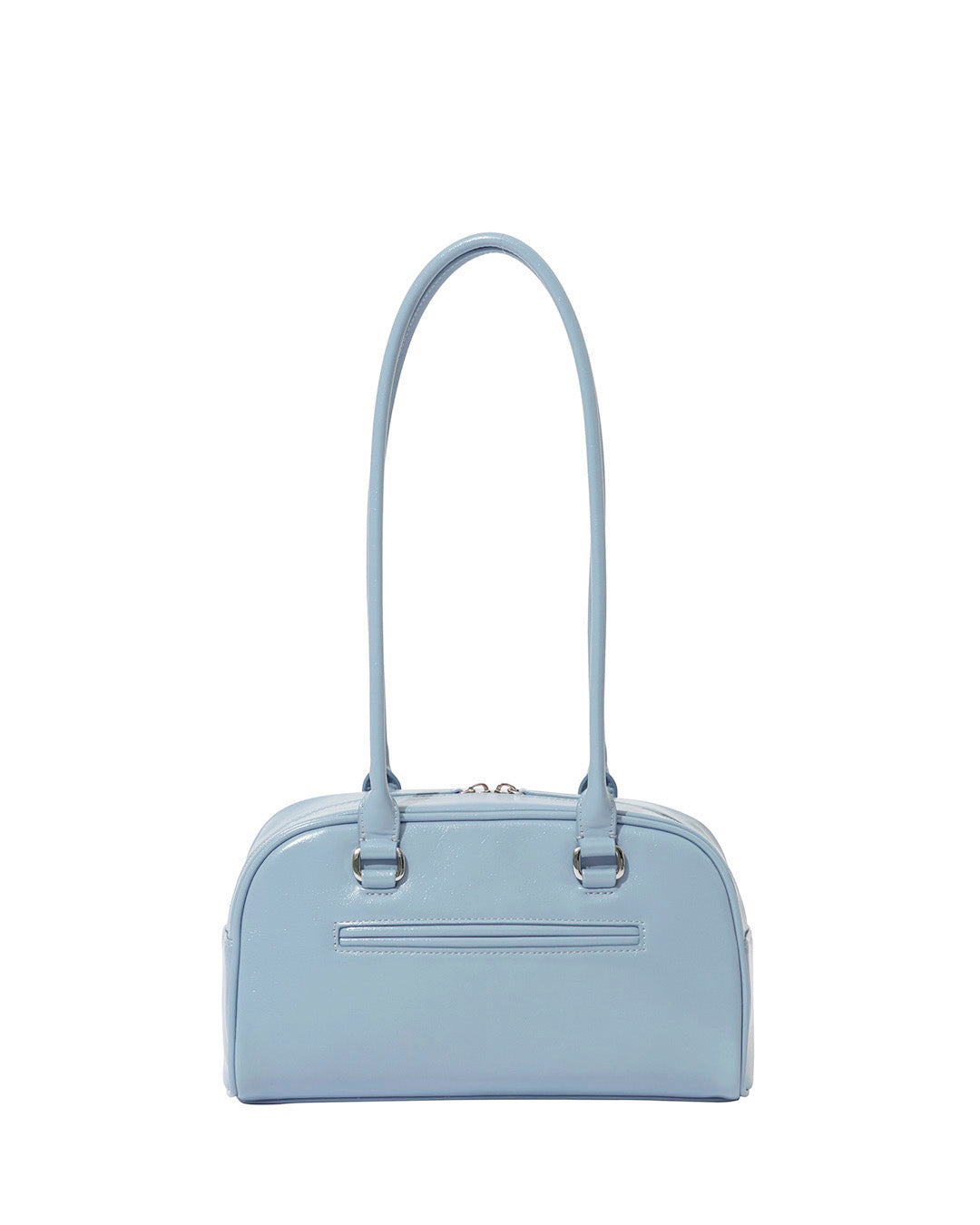 Stand Oil Chubby Bag — Quilted Bowling Crossbody — Sky blue