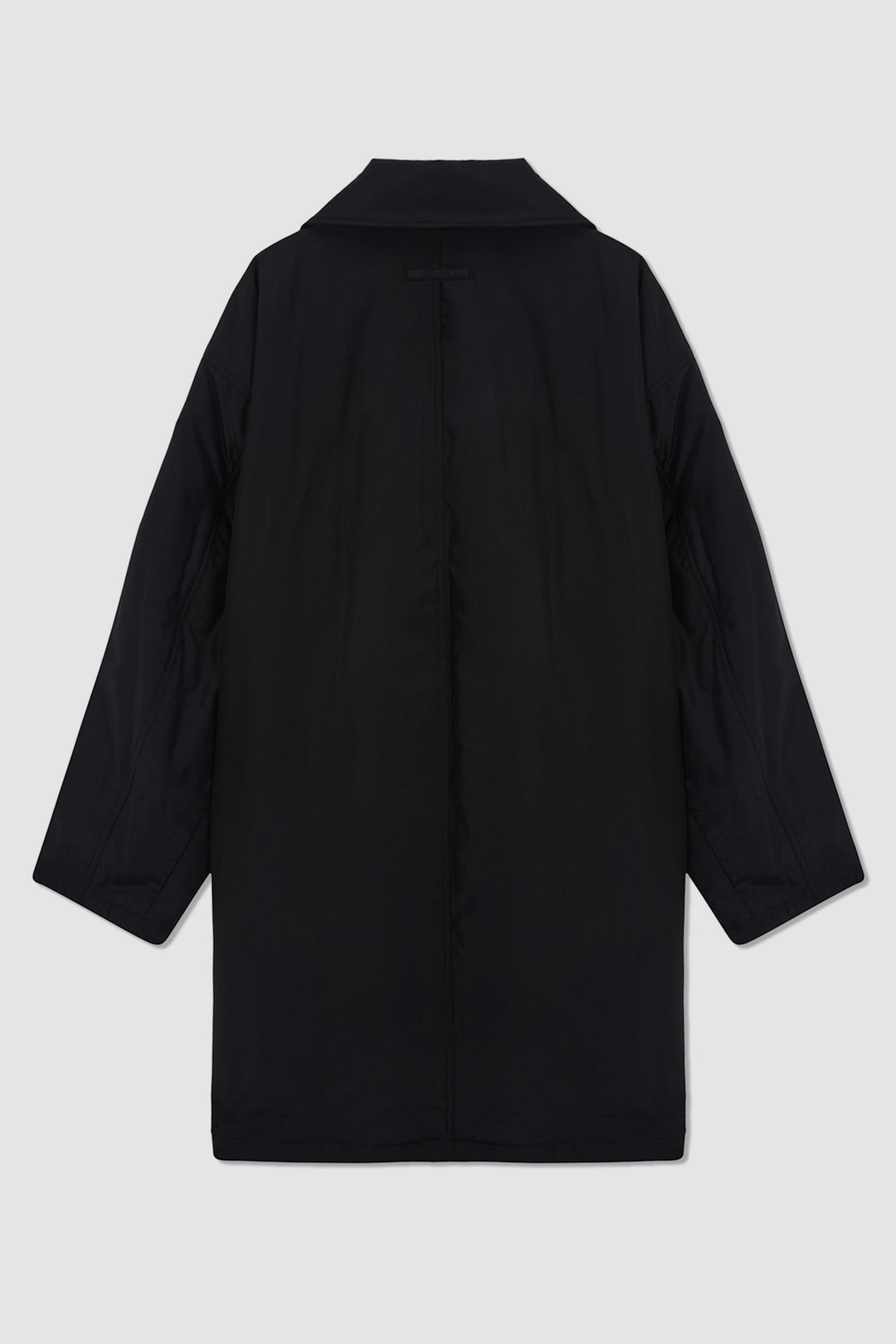 KIMMATIN Highneck Oversize Padded Jumper — Black