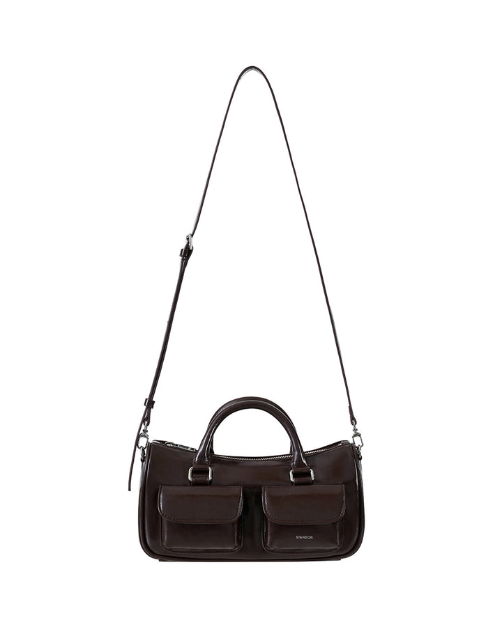 Stand Oil Chubby Half Bag — Maroon