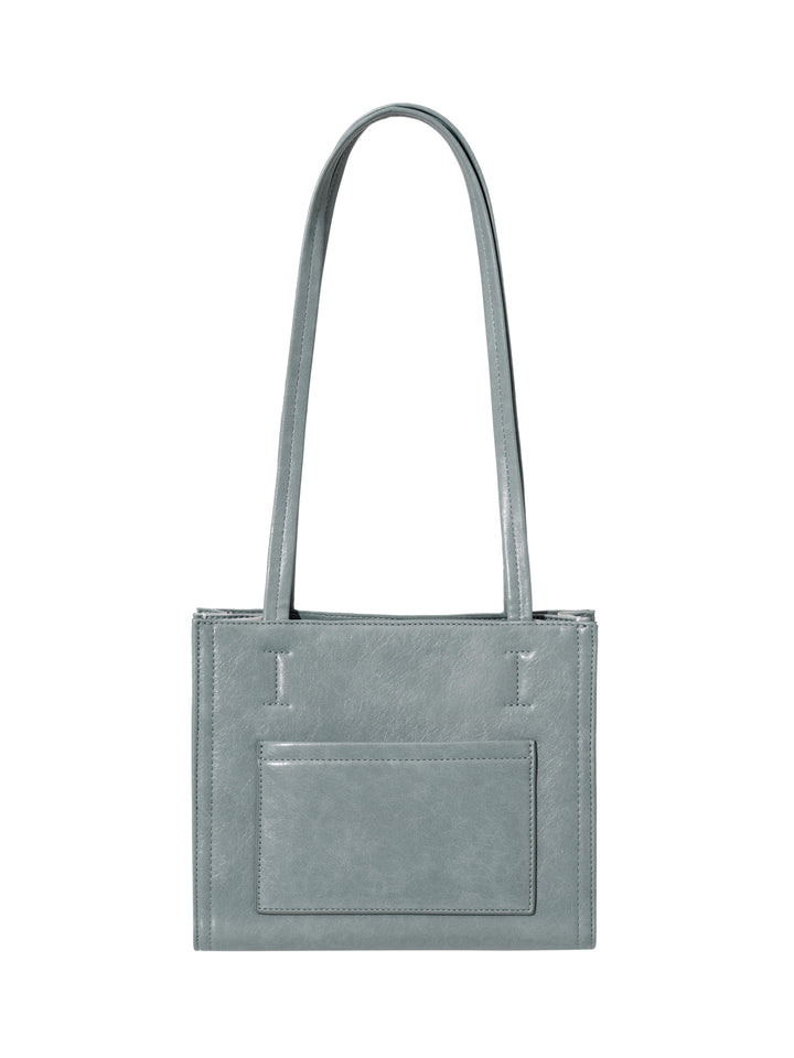 Stand Oil Oblong Mini Bag — Denim Blue
