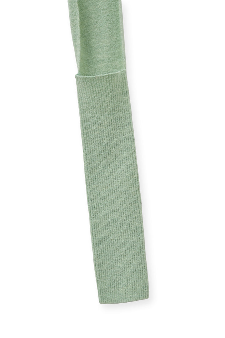 Matin Kim Bolero Knit Muffler Light — Green