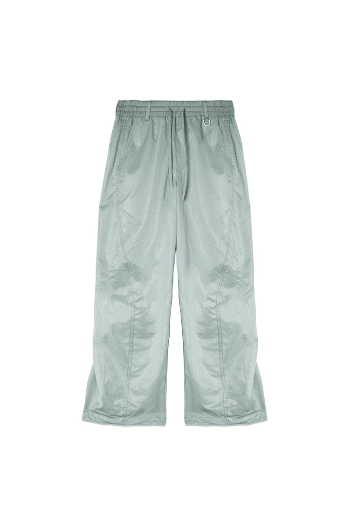 Matin Kim Glossy Banding Track Pants — Mint