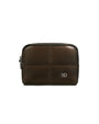 Stand Oil Bubble Pouch — Quilted Nylon Mini — Maroon