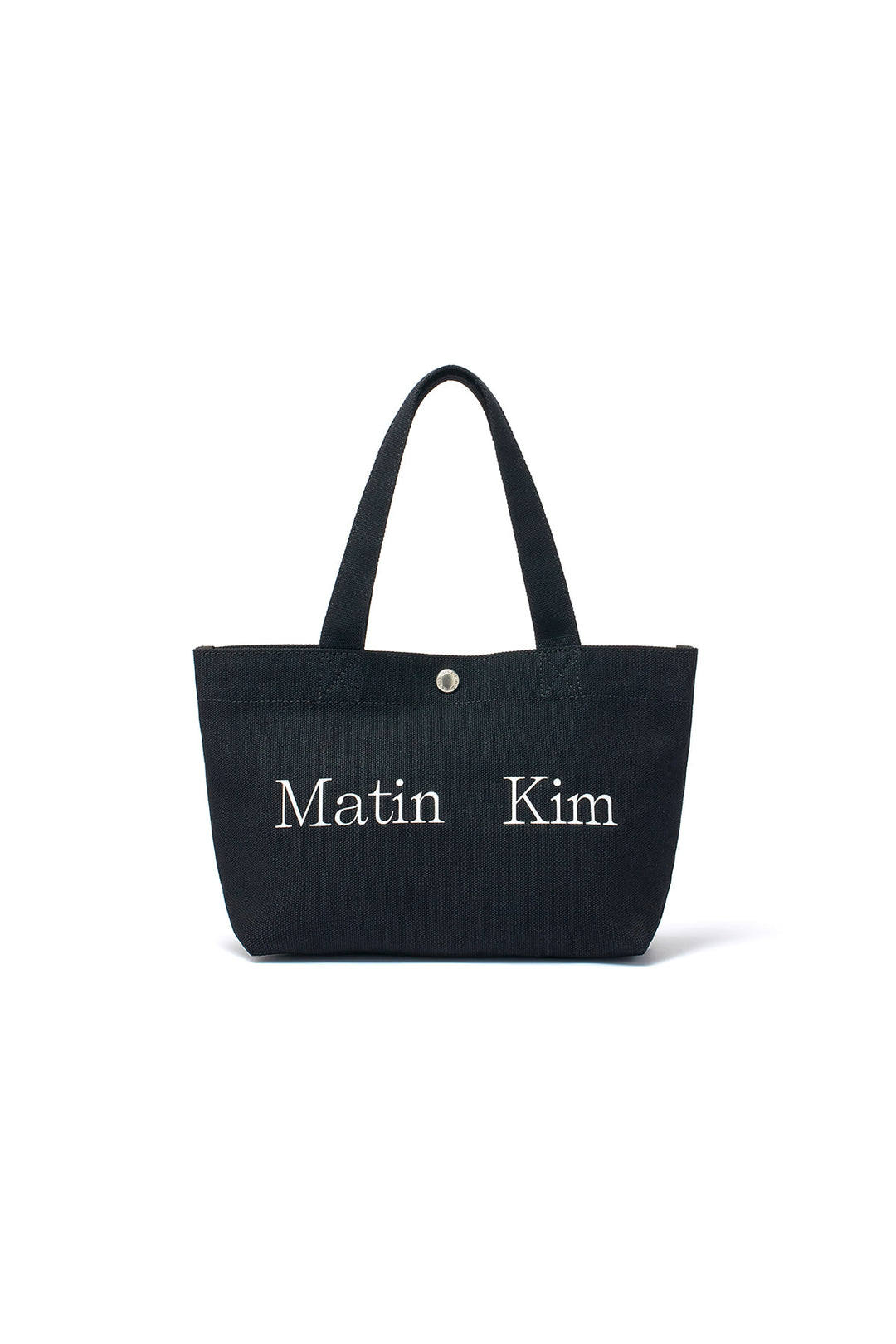 Matin Kim Canvas Mini Tote Bag — Black
