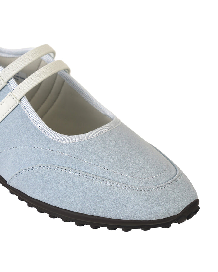 Stand Oil Strap Mary Jane Sneaker — Blue Combi