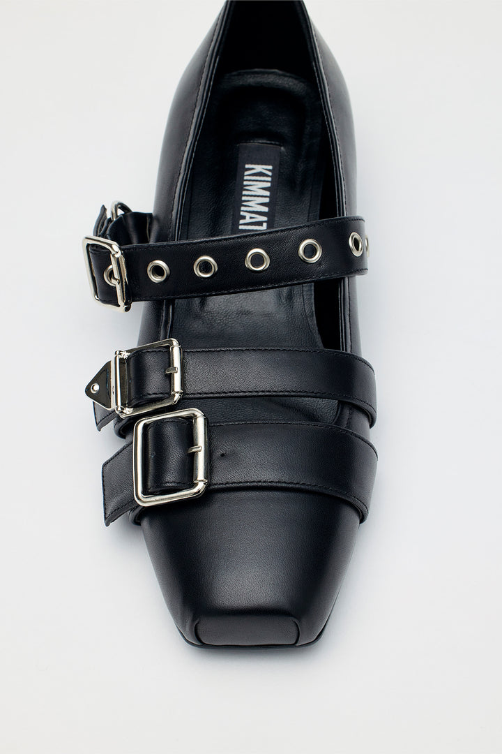 KIMMATIN Hook and Eye Point Two Way Top — Beige