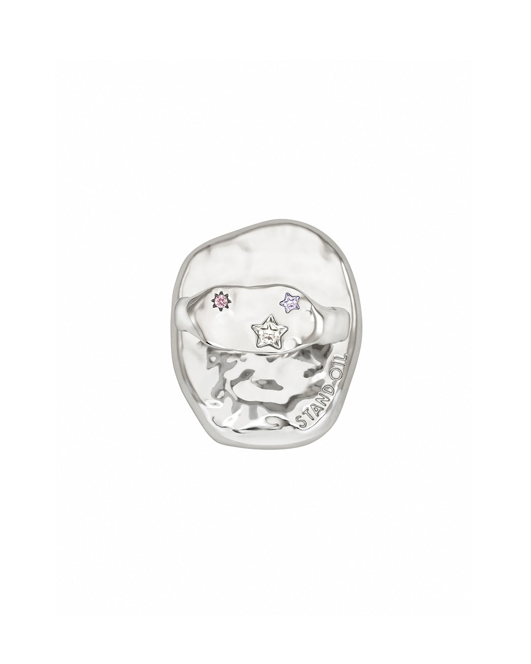 Stand Oil Star Melting Gripring — Silver