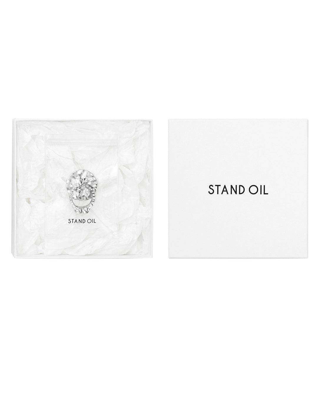 Stand Oil Heart Melting Gripring Gold — Silver