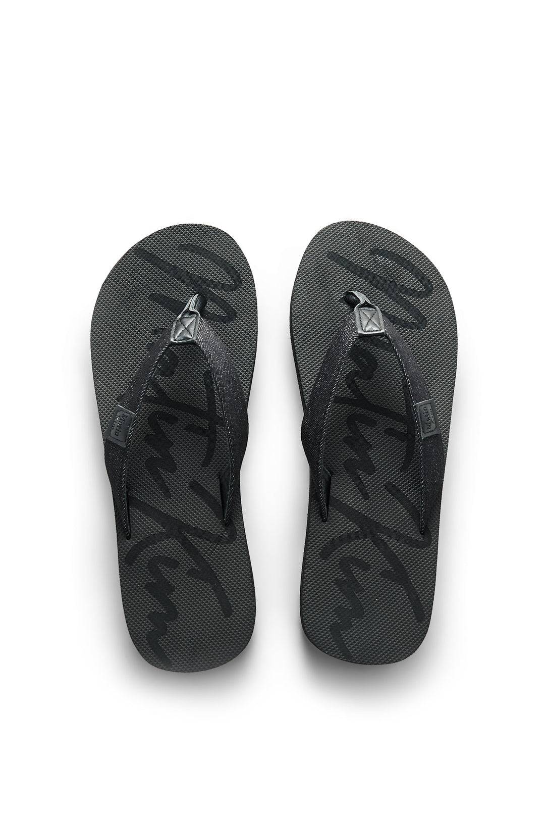 Matin Kim Denim Loop Flip Flop — Black
