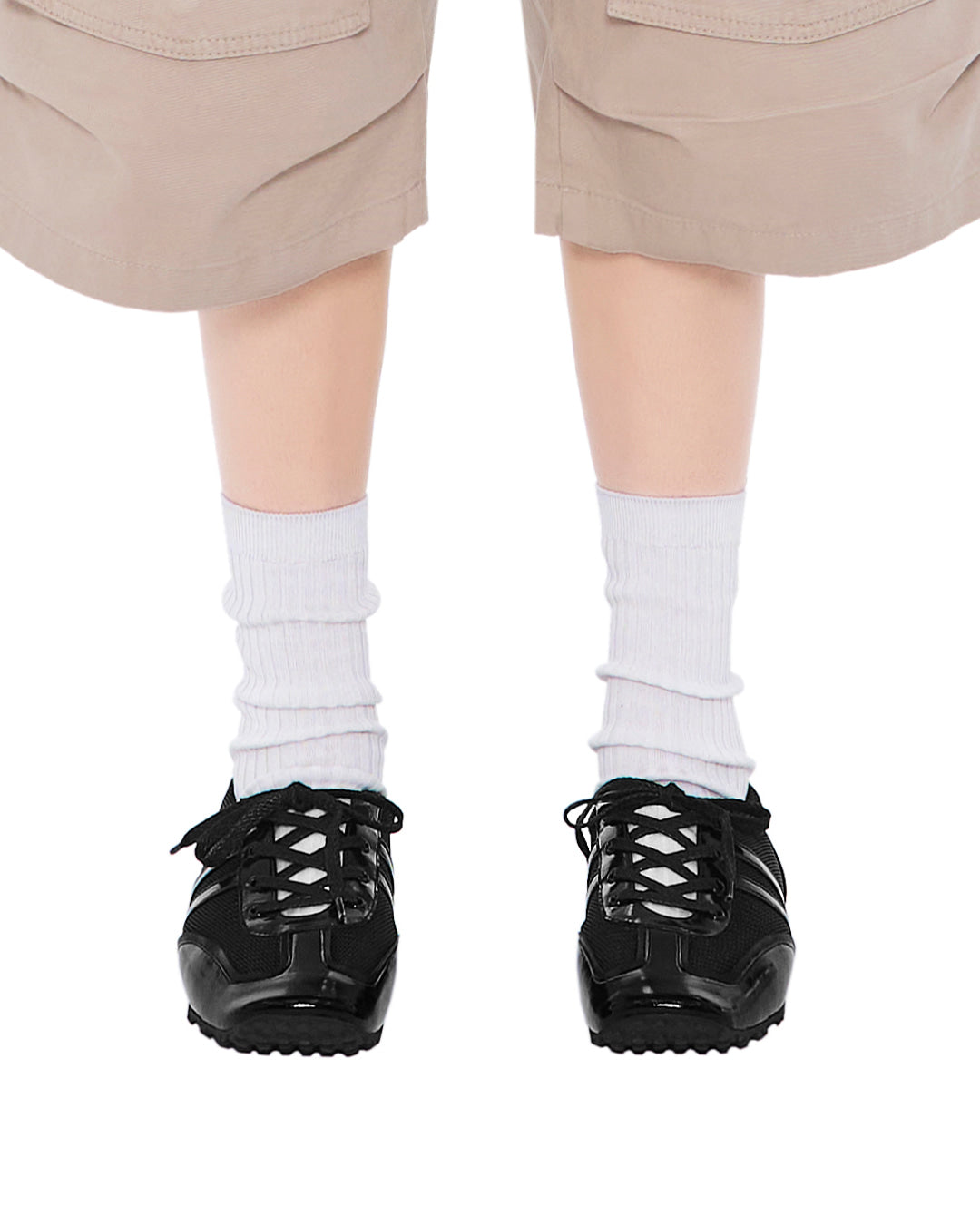 Stand Oil Morrow Square Sneakers — Black