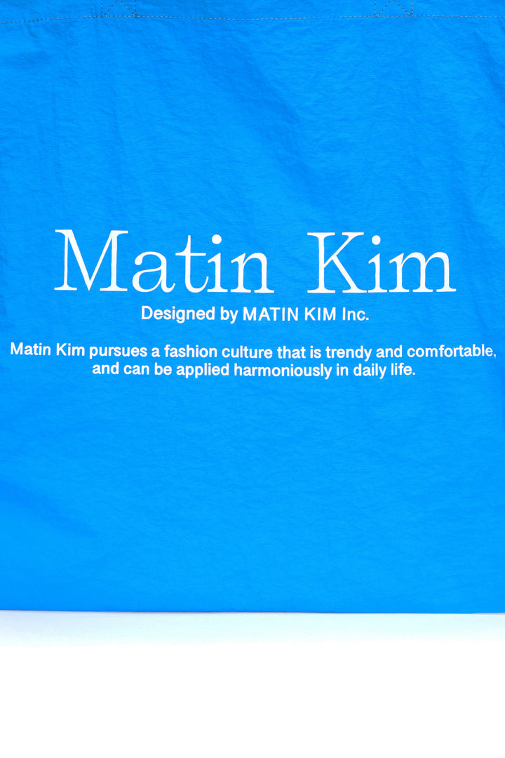 Matin Kim Palette Nylon Eco Bag — Blue