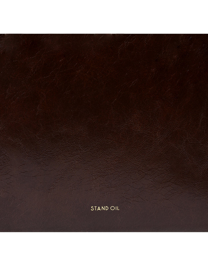 Stand Oil Oblong Mini Bag — Maroon